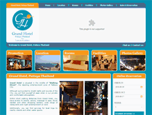 Tablet Screenshot of grandhotelpattaya.com